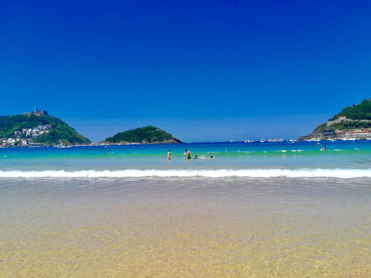 Berabera,Parking Free,2Wc,Terraza,Aire Acond,Auto Checkin Apartman San Sebastián Kültér fotó