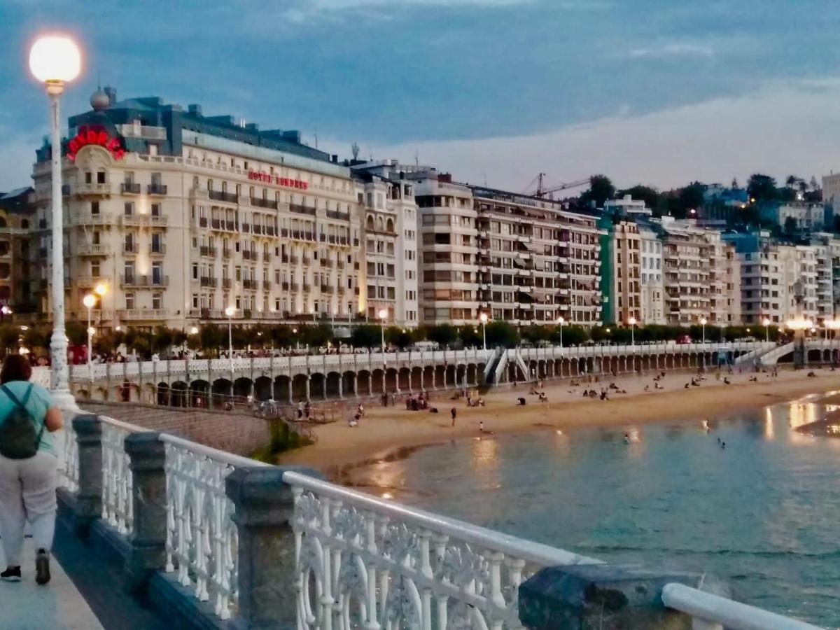 Berabera,Parking Free,2Wc,Terraza,Aire Acond,Auto Checkin Apartman San Sebastián Kültér fotó